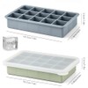 Moldes y Bandejas de Silicona para Hielo (2 uds) Con