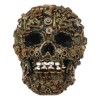 Steampunk Junkyard Gearwork Mechanic Gears Nuts Bolts And Screws Skull