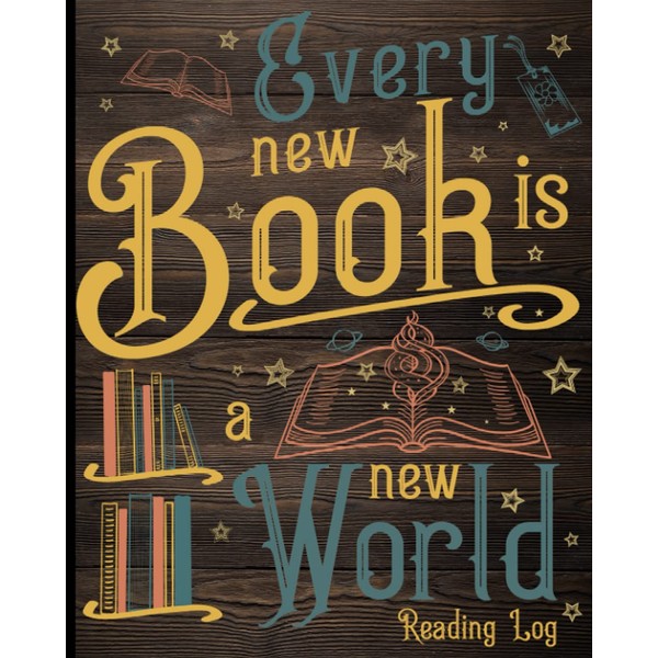Reading Log Journal: Book Accessories For Reading Lover, 100 Book