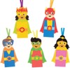 Baker Ross FE402 Star Hero Bookmark Kits - Pack of