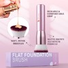 Foundation Brush,Flat Top Kabuki Brush Synthetic Professional Makeup Brush Liquid