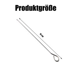 60 15 cm roller shutter needles, exquisite roulade spike with a large amount of roulade clips, suitable for 10 cm long roulade skewer with handle and sharp tip