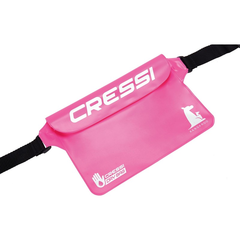 Cressi Kangaroo Dry Pouch - Waterproof pouch, Pink, One Size