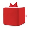 Sleeve for Toniebox, with Cover for Tonie Ears, Stain-Resistant, Red