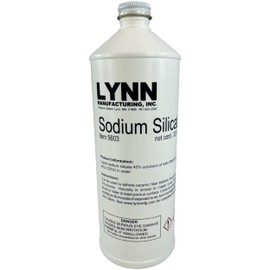 High Temperature Adhesive, 2000F Rated, Sodium Silicate, Water Glass, 40% Solution, 32oz Bottle, 5603