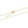 Star Gold Colour Necklace Chain with Zirconia Crystal Star Ay