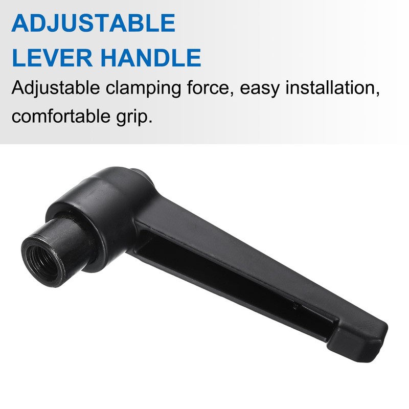 sourcing map 4pcs Clamping Lever Adjustable Handle Set Metric M8