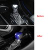 MICROCK Gear Shift Lever Knob Shifter Head Cover Trim for