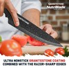 Granitestone Nutriblade Knife Set, High Grade Professional Chef Kitchen Knives