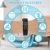 ExcellaElite Vibrating Alarm Wristband Water Proof Silent Alarm Watch 3