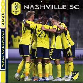 TURNER SPORTS Nashville Sc 2025 12x12 Team Wall Calendar (25998012212)