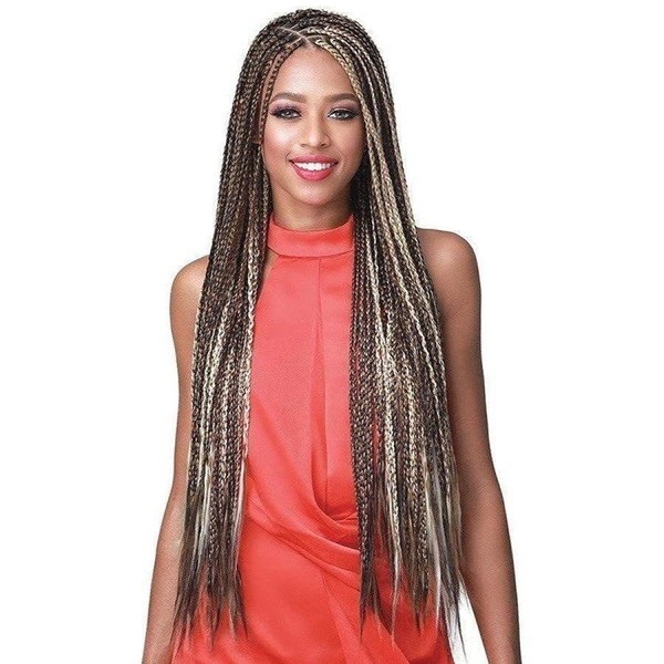Bobbi Boss Pre Stretched Braids JUMBRDFT JUMBO BRAID FEATHERTIP (6-PACK,
