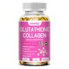 Soomiig Glutathione Collagen health Supplement，with Milk Thistle, Supports healthy skin,