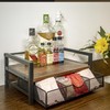 OIHYA Tea Bag Organizer with 6 Compartments Storage Drawer for