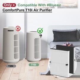 Luripid 2 Pack T10i Replacement Filter, Compatible with Blueair Comfortpure 3-in-1 Air Purifier, True Filter and High-Efficient Activated Carbon Filter