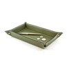 BELCRAFT Orvieto Leather Tidy Tray, handmade classic Italian style, Green