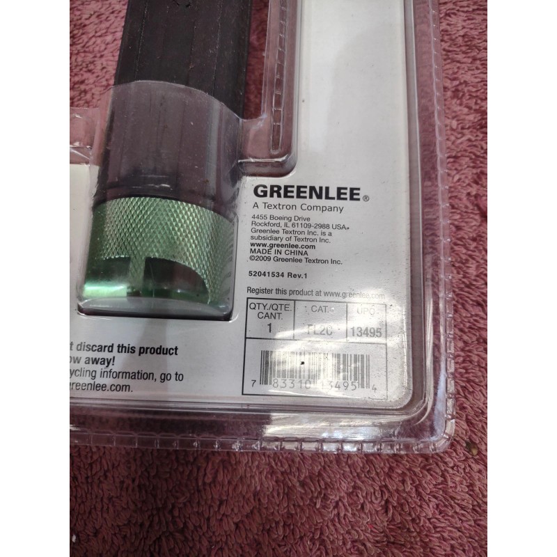 Greenlee FL2C Led Aluminum Flashlight 85 Lumens Aircraft Grade Aluminum.