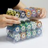 JIESITE Clear Acrylic Poker Chip Rack with Lid/without Lid, Casino