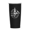 Compass Mountain Stainless Steel Mug 20oz, Vacuum Insulated Cup