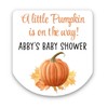 A Little Pumpkin Is On The Way Party Favor Hand