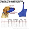 Soft Anti-Biting Barking Chewing Muzzle, Breathable Waterproof Adjustable Muzzle for