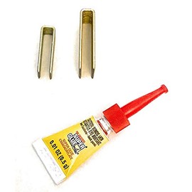 HS Plantation Shutter Hardware Replacement Shutter Tilt Rod Staples Louver Staple 30 Pack (15 Each Size)