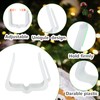 jixsloft Plastic Christmas Light Hanger Clips, Fascia Board Clips, Deck