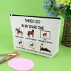 Horse Gifts for Women Horse Lovers Makeup Bag Inspirational Gift