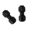 40pcs 1/4 Inch Quick Connect Drip Irrigation Coupling Connector, Straight
