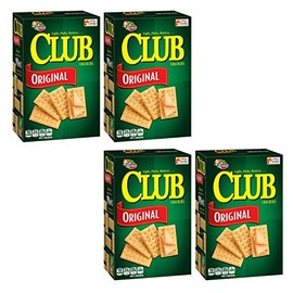Keebler Club Snack Crackers (Original, Pack of 4)