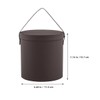 Operitacx Bolsa de Basura para Coche con Tapa, Diseño Portátil