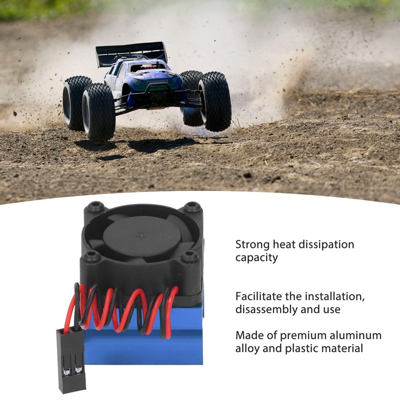 RC Motor Cooling Fan Heatsink Fan RC Accessory for Traxxas