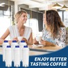 FERRGIA Set of 6 Filters for Coffee Machines