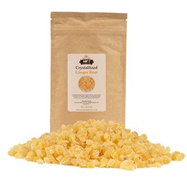 Ginger Chews (114g) - Ginger Candy - Crystallized Ginger Root - Candied Ginger for Nausea - 100% Made in the USA from IAN'S & Old Town Spice