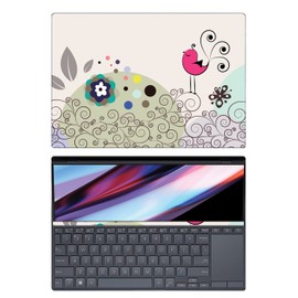 Decalrus - Protective Decal Skin Sticker for The ASUS Zenbook Pro 14 Duo OLED UX8402 (14.5" Screen) case Cover wrap ASzenbk14_ux8402-27