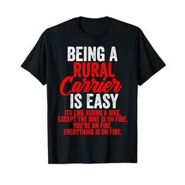 Rural Carriers Mail Delivery Postal Worker Postman Mailman T-Shirt