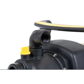 ABAZO Pump connection piece to a garden pump, connection to a hydrophore, set of pump accessories, nipple, check valve for the pump (connection elbow 1 inch AG-IG)