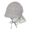 Sterntaler Girls Hat, Grey (light grey 518), XS