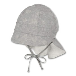 Sterntaler Girls Hat, Grey (light grey 518), XS