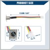 RATCHROLL Outer/Winch Socket Connector Assembly with Rubber Cover Dust Cover
