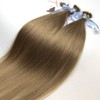GOOFIT Nanoring Real Hair Extensions, 56 cm Nanoring Real Hair