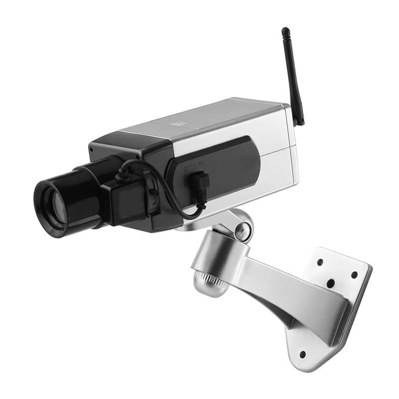 Bullet Dummy Fake Surveillance Security Camera Auto Movement Dummy Camera