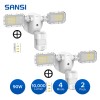 SANSI Outdoor Security Light 10,000LM LED Motion Sensor 90W Floodlight