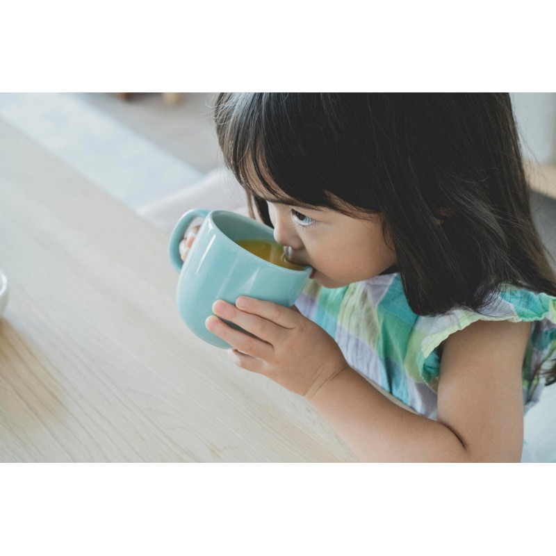 KINTO NEST Plate, White, 7.7 x 5.7 inches (195 x