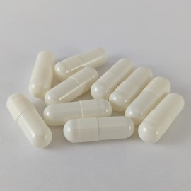 1000 Empty Gelatin Capsules Size 0 White. Opaque. Hypoallergenic. Halal. Kosher. Non GMO. Manufactured in Canada