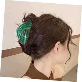 Mikinona Thick Hair Jaw Clips 2pcs Patrick's Day Hair Clips Holiday Decorative Style