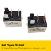 SIDMILE 2 Pack 90987-02022 156700-2470 Automotive Relay 12VDC 30A 4-Pin
