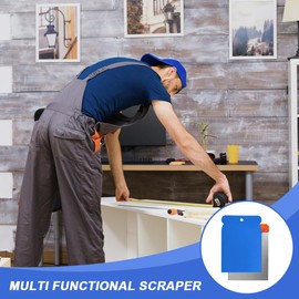 CATOR Plastic Painter's Spatula, 8-Piece Spatula, Spatula Set, Spatula Tool, Painter's Spatula, Spatula Tool, Surface Spatula Set for Precise Work, Body Spatula