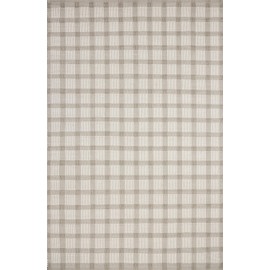 Loloi Magnolia Home by Joanna Gaines Ryder Collection RYD-02 Stone/Ivory 2'-6" x 7'-6" Runner Rug