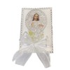 Lito White Jesus Baptism Candle Set Kit for Christenings with
